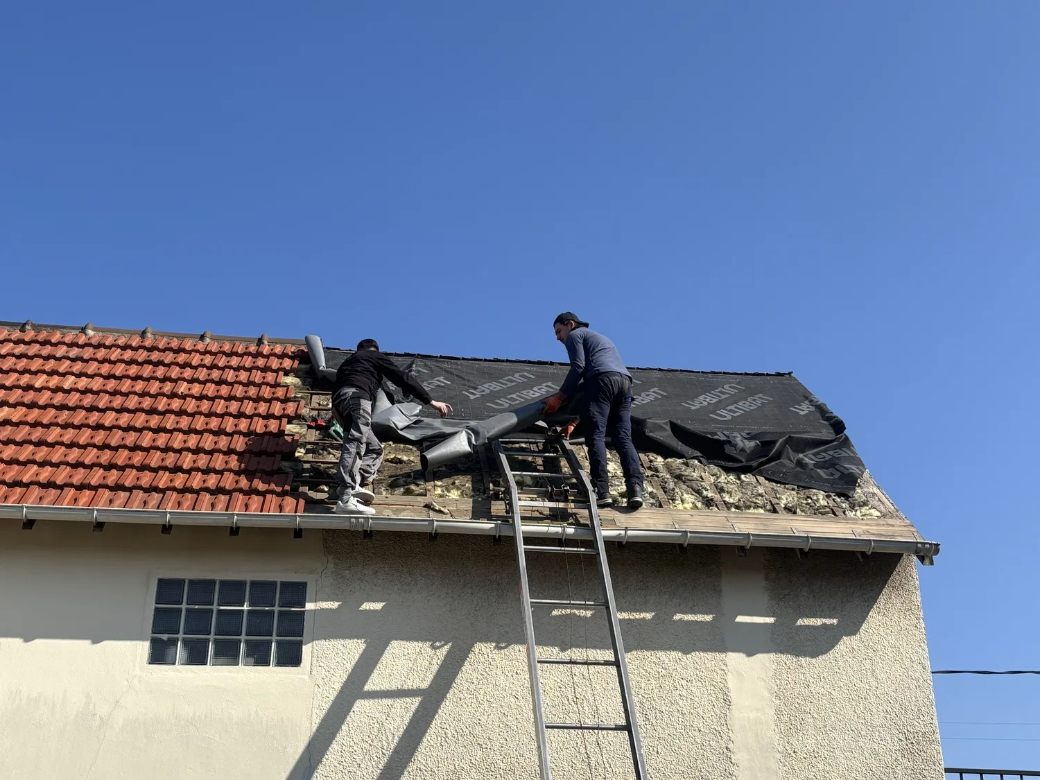 Réalisation : Dépose et réfection de couverture — Résidentiel rénovation